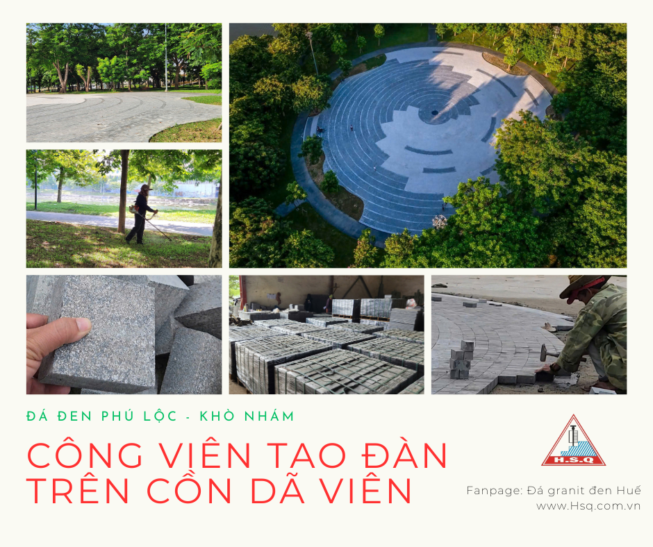 Không gian xanh Tao Đàn dấu ấn đá đen Phú Lộc – Huế giữa lòng Cố đô 🌿